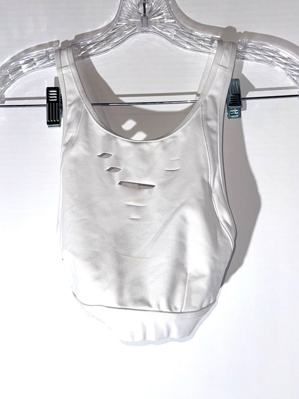 Alo Yoga Warrior Ripped Crop Top